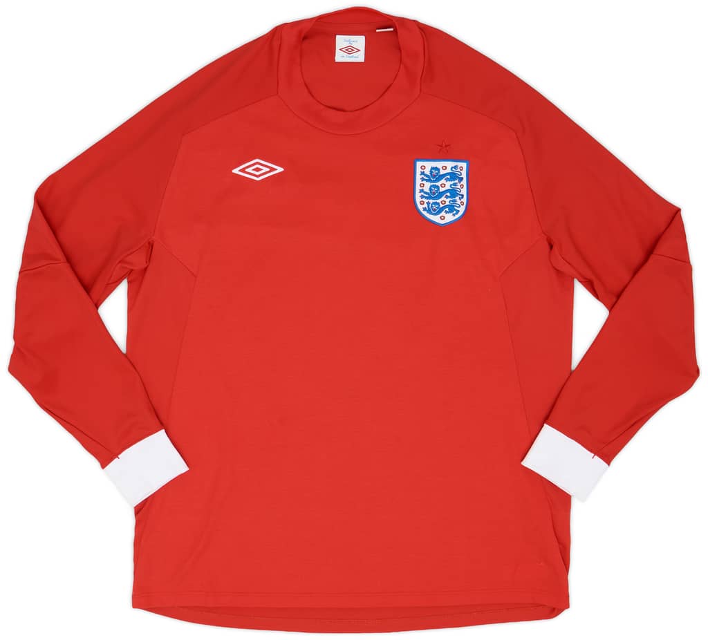 2010-11 England Away L/S Shirt - 8/10 - (L)