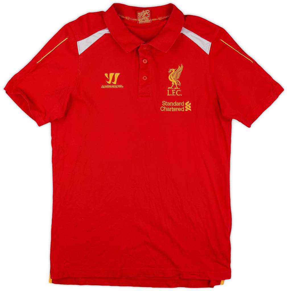 2013-14 Liverpool Warrior Polo Shirt - 8/10 - (M)