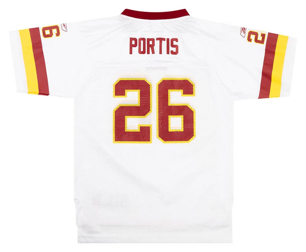 2008-10 Washington Redskins Portis #26 Reebok On Field Jersey (Away) Y