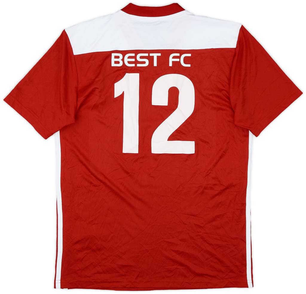 2017-18 adidas Template Shirt #12 - 9/10 - (S)