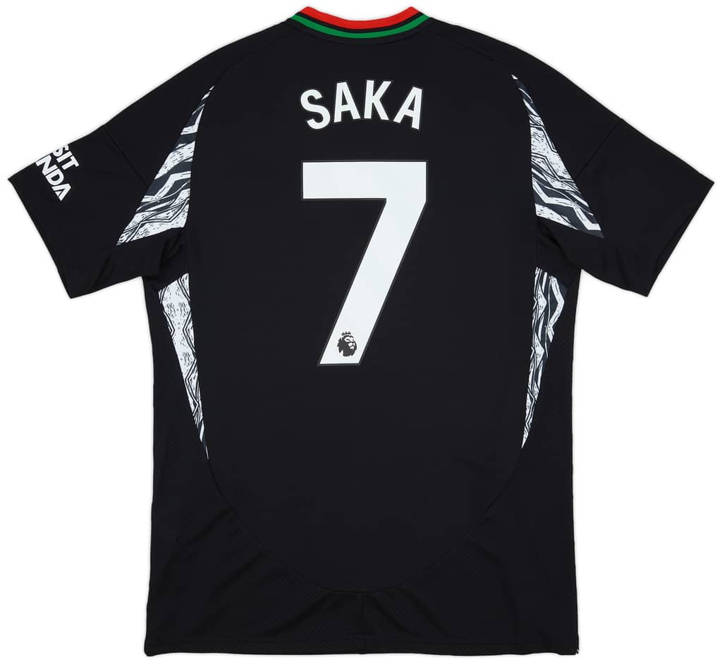 2024-25 Arsenal Away Shirt Saka #7