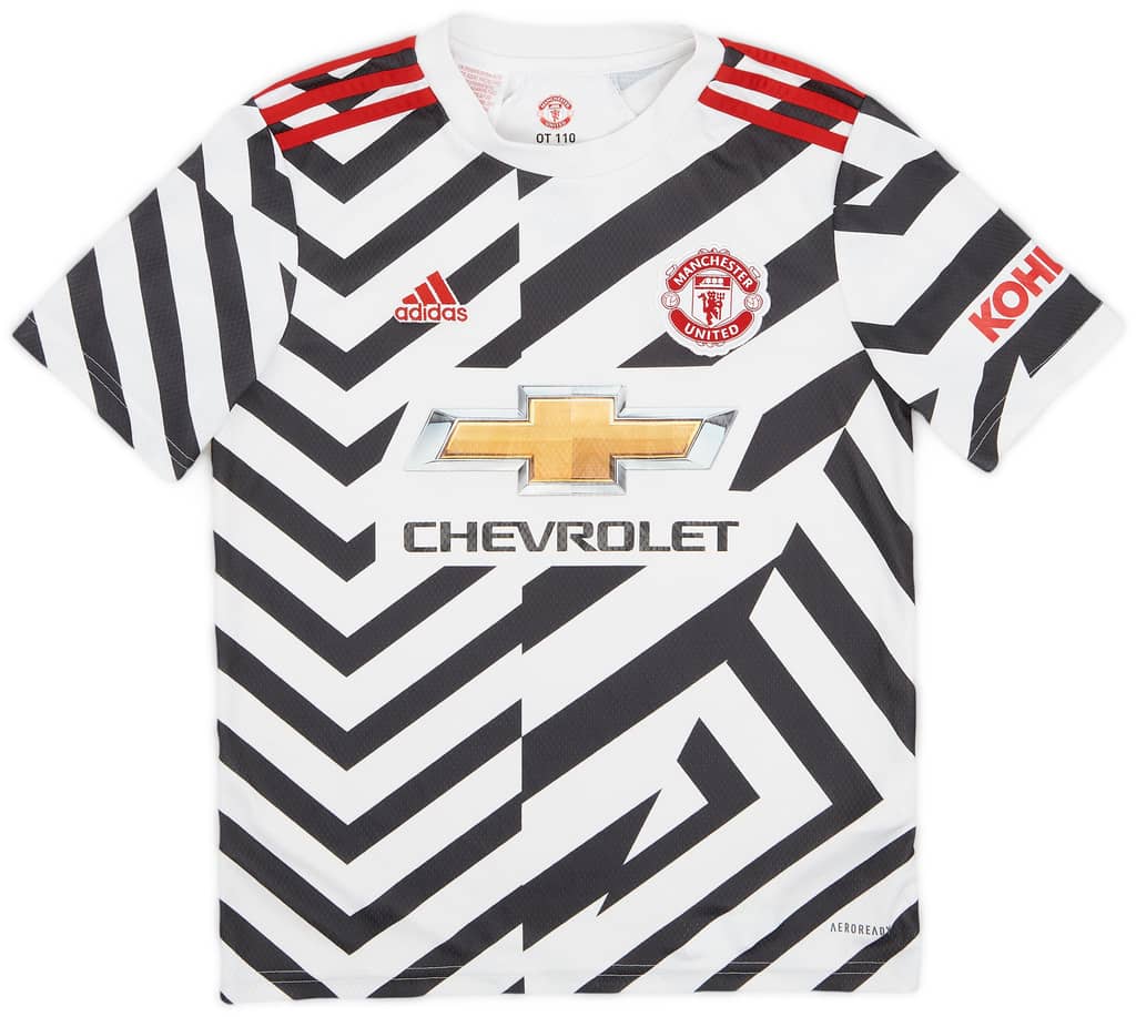 2020-21 Manchester United Third Shirt - 5/10 - (M.Boys)