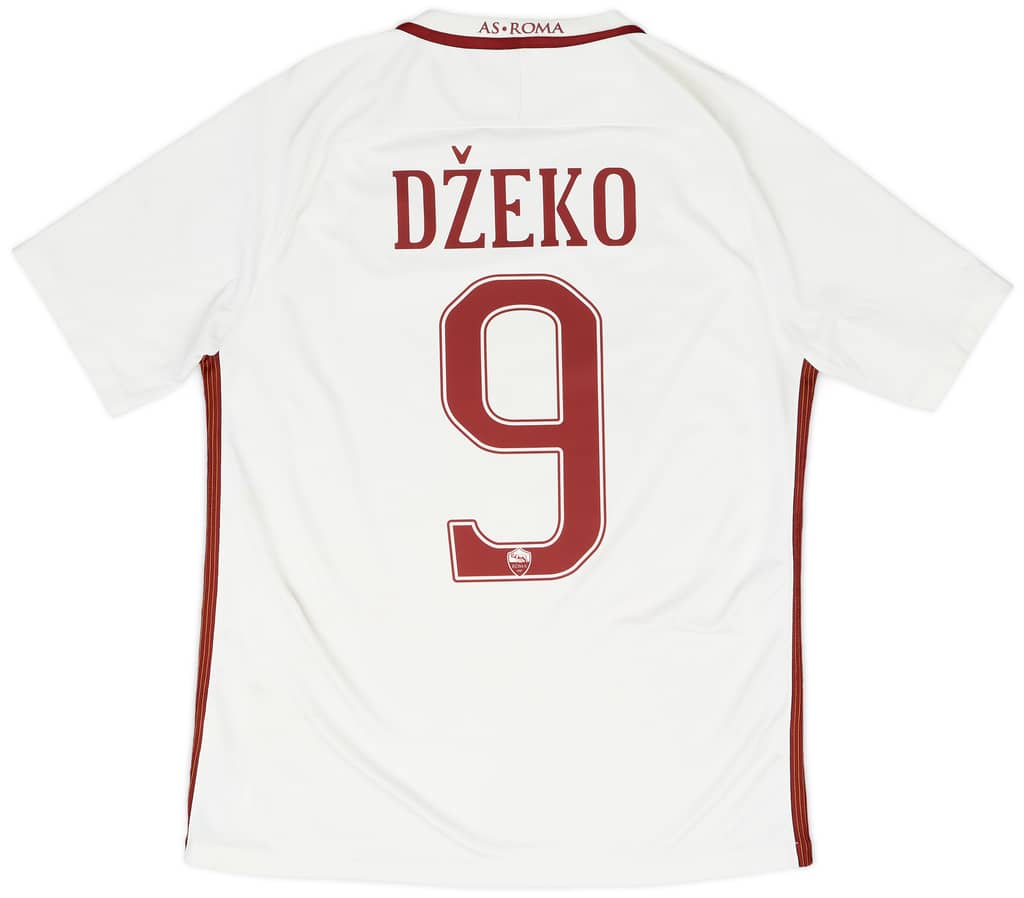 2016-17 Roma Away Shirt Dzeko #9 - 6/10 - (M)