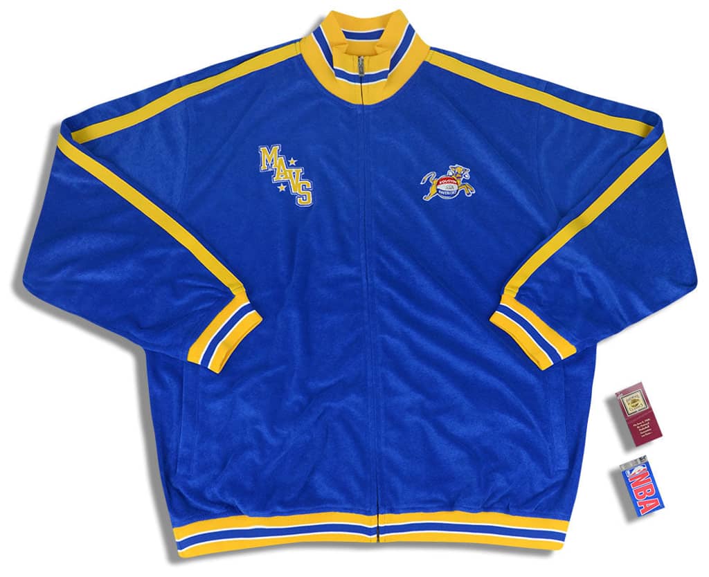 1968-69 Houston Mavericks Reebok Hardwood Classics Track Jacket XXL - W/Tags