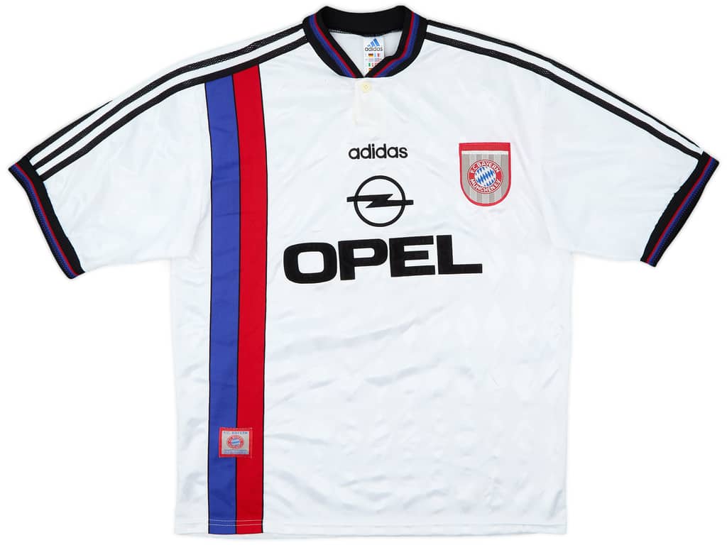 1996-98 Bayern Munich Away Shirt Matthaus #10 - 6/10 - (S)