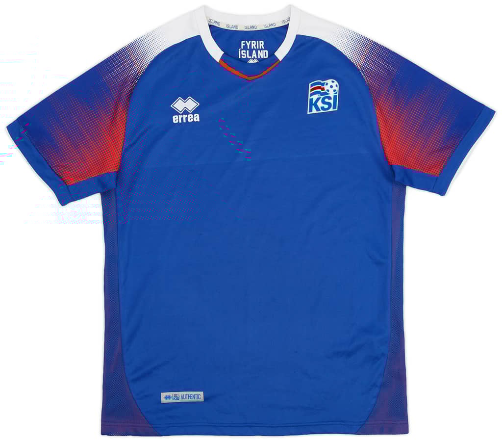 2018-19 Iceland Home Shirt - 8/10 - (M)