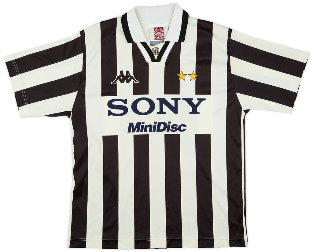 1995-97 Juventus Basic Home Shirt - 5/10 - (XL.Boys)