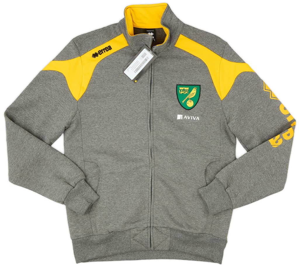 2015-16 Norwich Errea Sweat Jacket