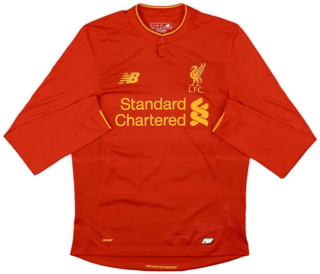 2016-17 Liverpool Home L/S Shirt Alexander #66 - 8/10 - (S)