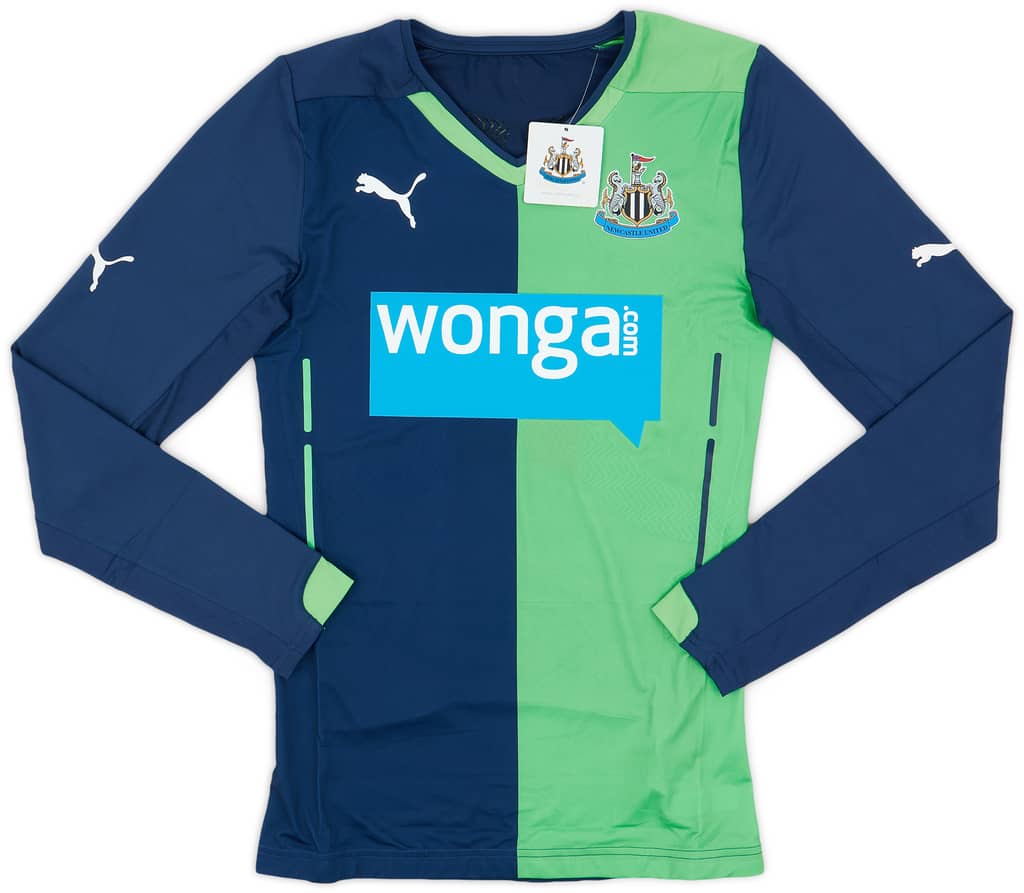 2014-15 Newcastle Player Issue ACTV Fit Third L/S Shirt (L)