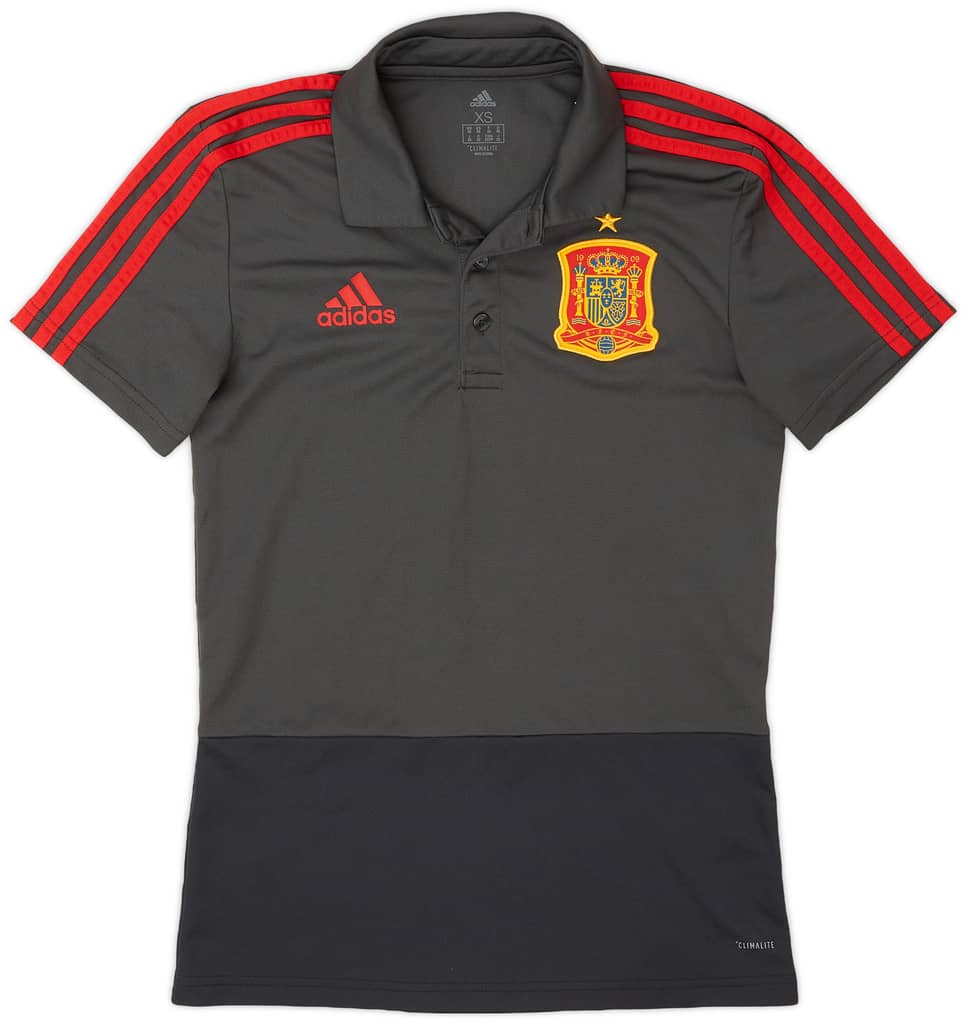 2017-18 Spain adidas Training Shirt - 9/10 - (XS)