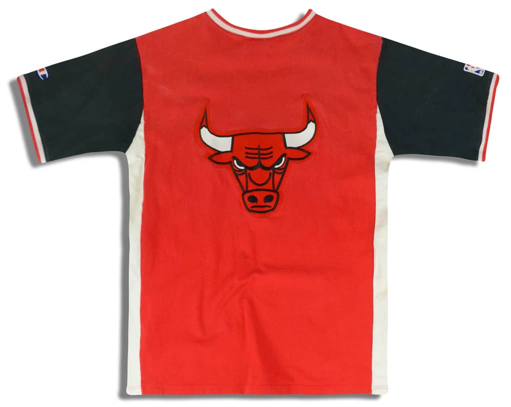 1990s Authentic Chicago Bulls Champion Shooting Shirt M