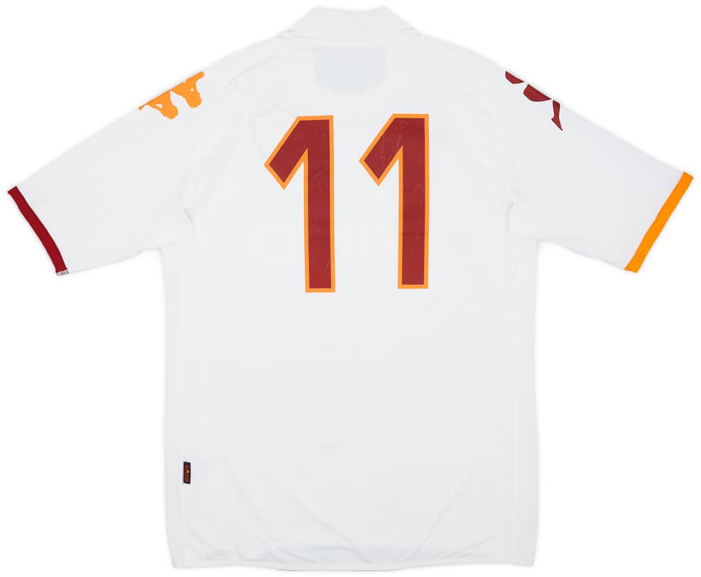 2008-09 Roma Away Shirt #11 - 8/10 - (XL)