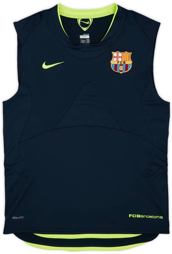 2007-08 Barcelona Nike Training Vest - 9/10 - (S)