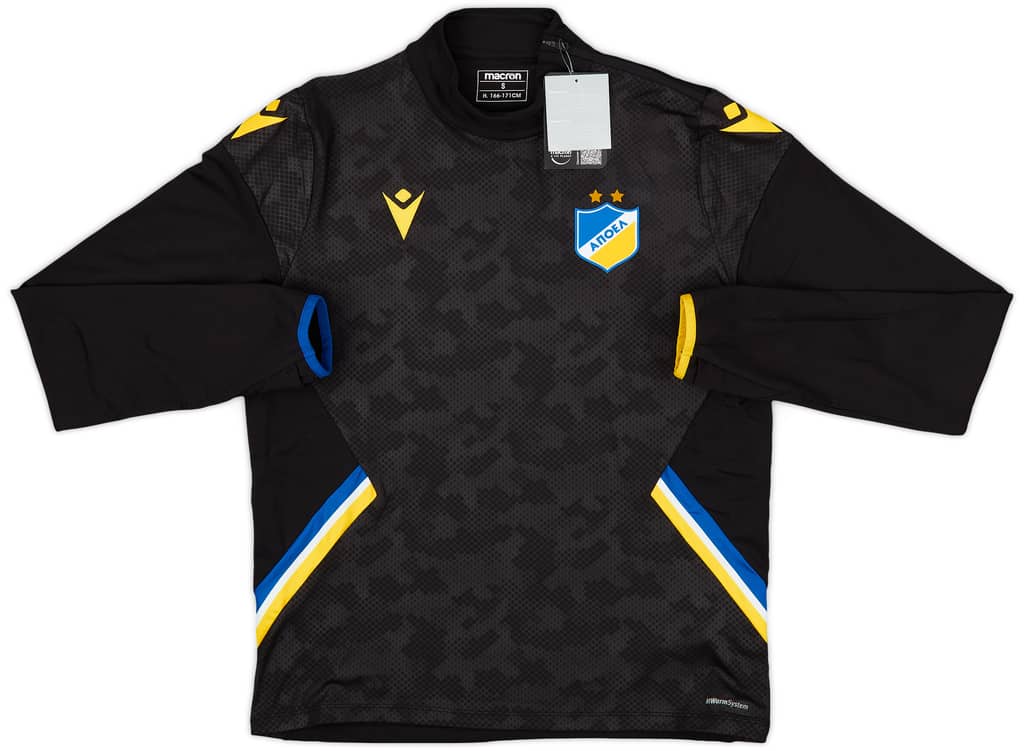 2022-23 Apoel Nicosia Macron 1/4 Zip Training Top (S)