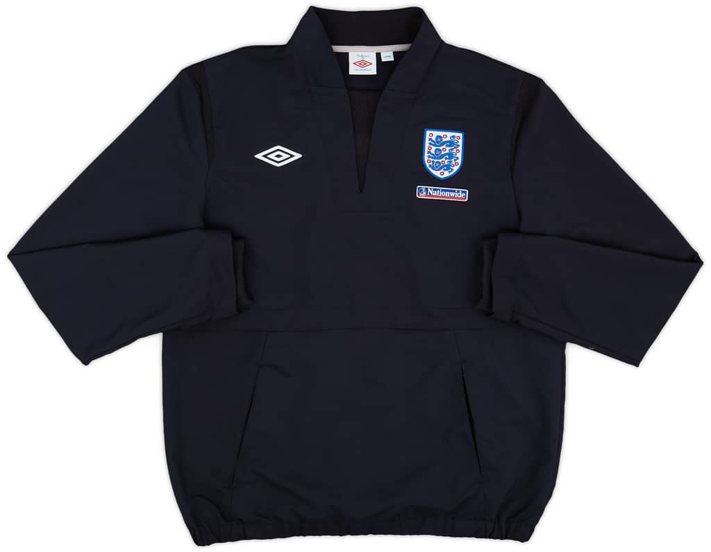 2009-10 England Umbro Drill Top - 10/10 - (L)