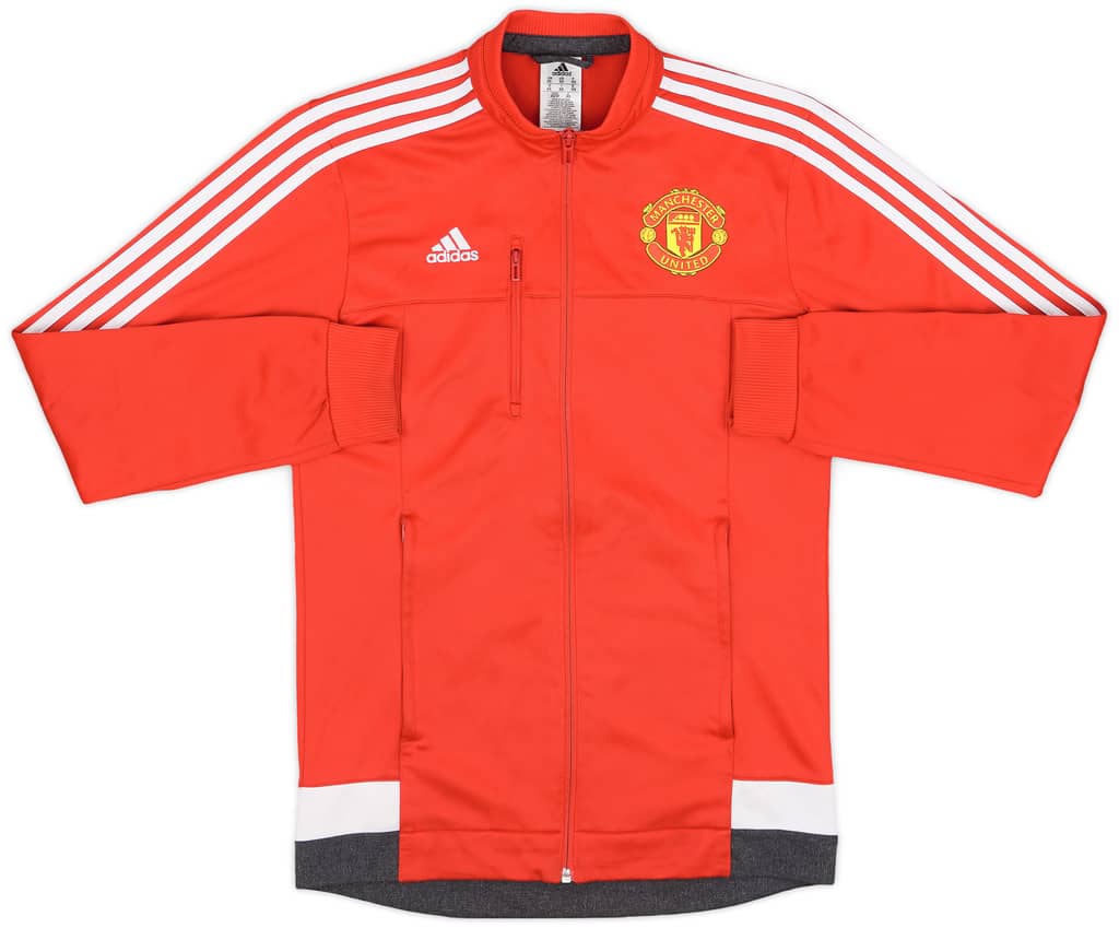 2015-16 Manchester United adidas Track Jacket - 8/10 - (XS)