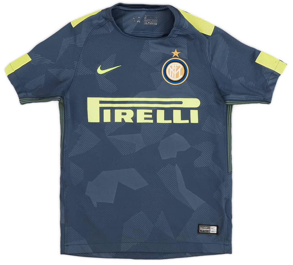 2017-18 Inter Milan Third Shirt - 7/10 - (S.Boys)