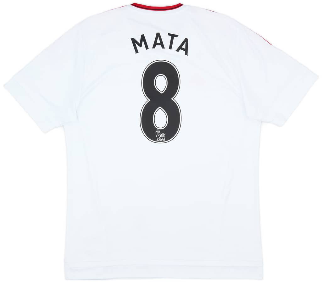 2015-16 Manchester United Away Shirt Mata #8 - 8/10 - (L)