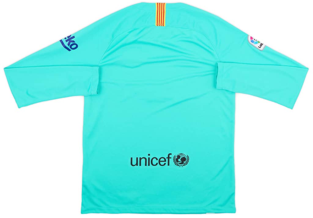 2019-20 Barcelona GK Home Shirt - 10/10 - (M)