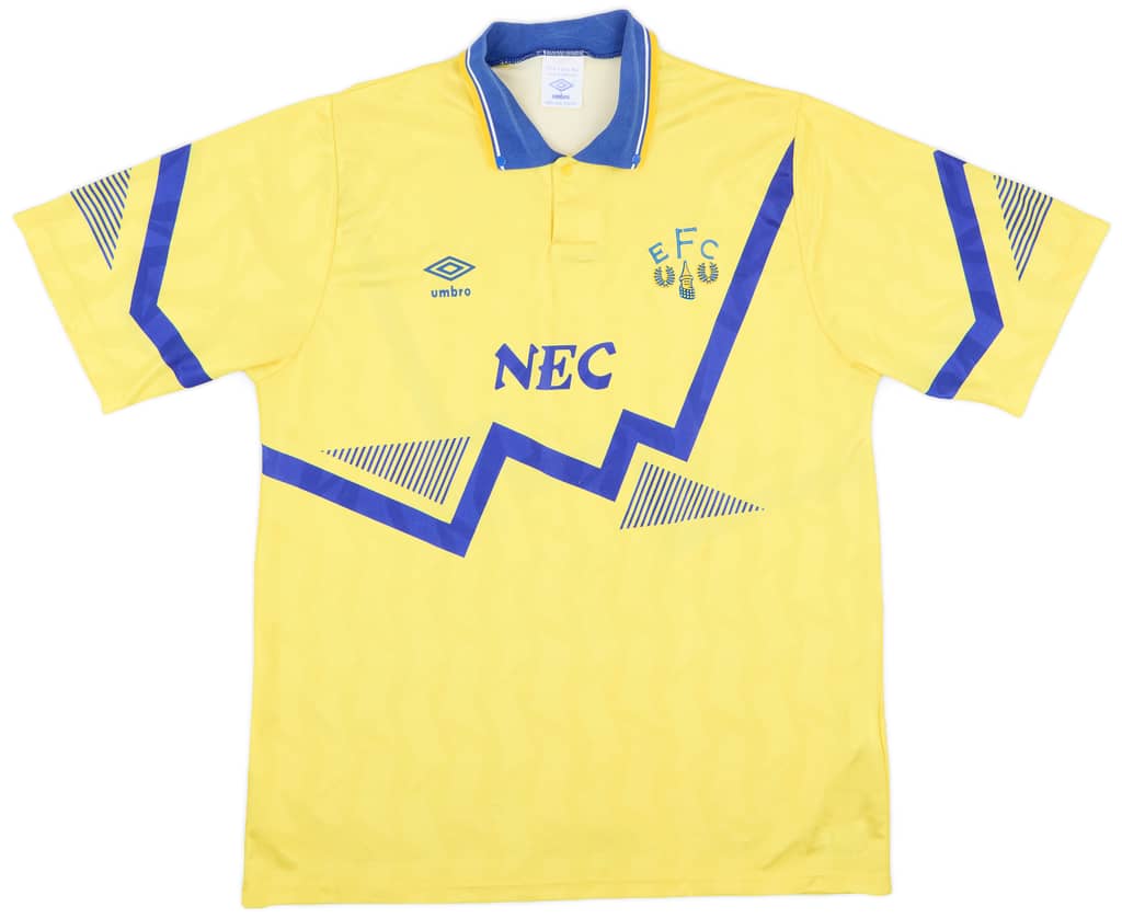 1990-92 Everton Away Shirt - 8/10 - (XL)