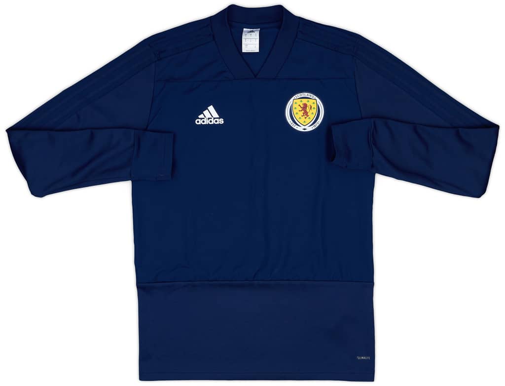 2018-19 Scotland adidas Drill Top - 7/10 - (S)