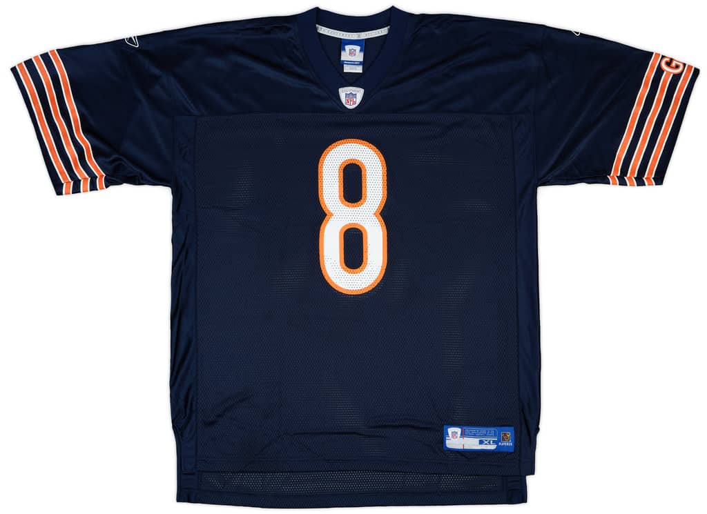 2005-06 Chicago Bears Grossman #8 Reebok On Field Home Jersey - 9/10 - (XL)