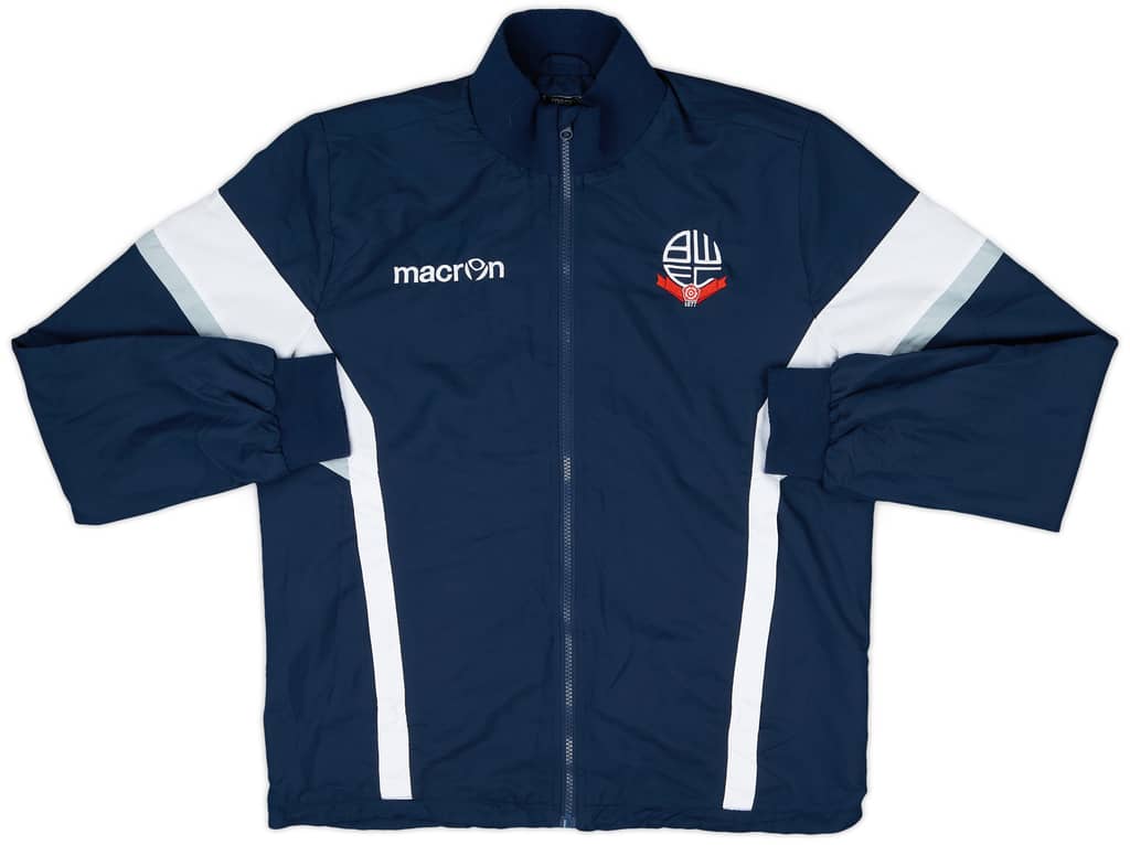 2018-19 Bolton Macron Track Jacket - 8/10 - (M)