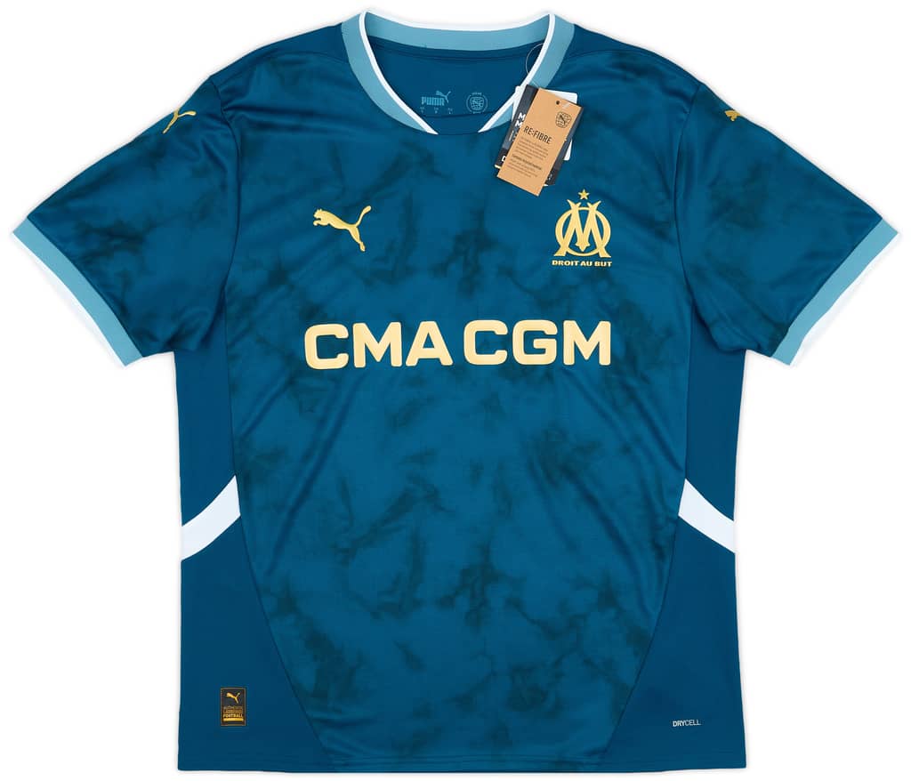 2024-25 Olympique Marseille Away Shirt Hojbjerg #23