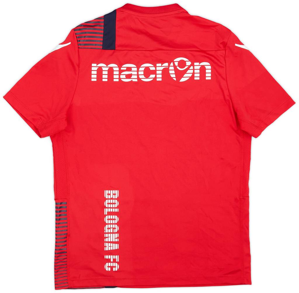 2016-17 Bologna Macron Training Shirt - 9/10 - (S)