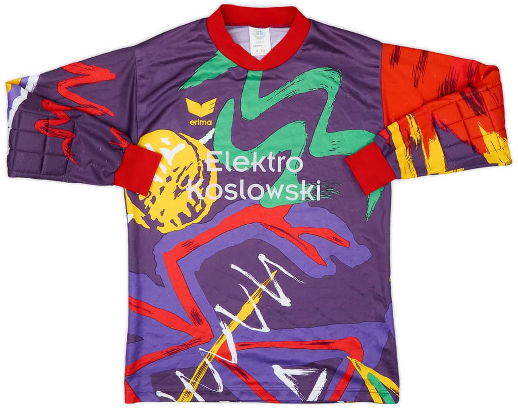 1990s Erima GK Template Shirt #1 - 8/10 - (S)