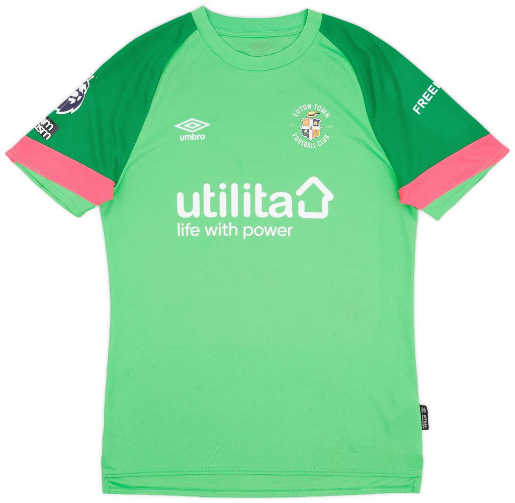 2023-24 Luton Match Issue GK Shirt Kaminski #24