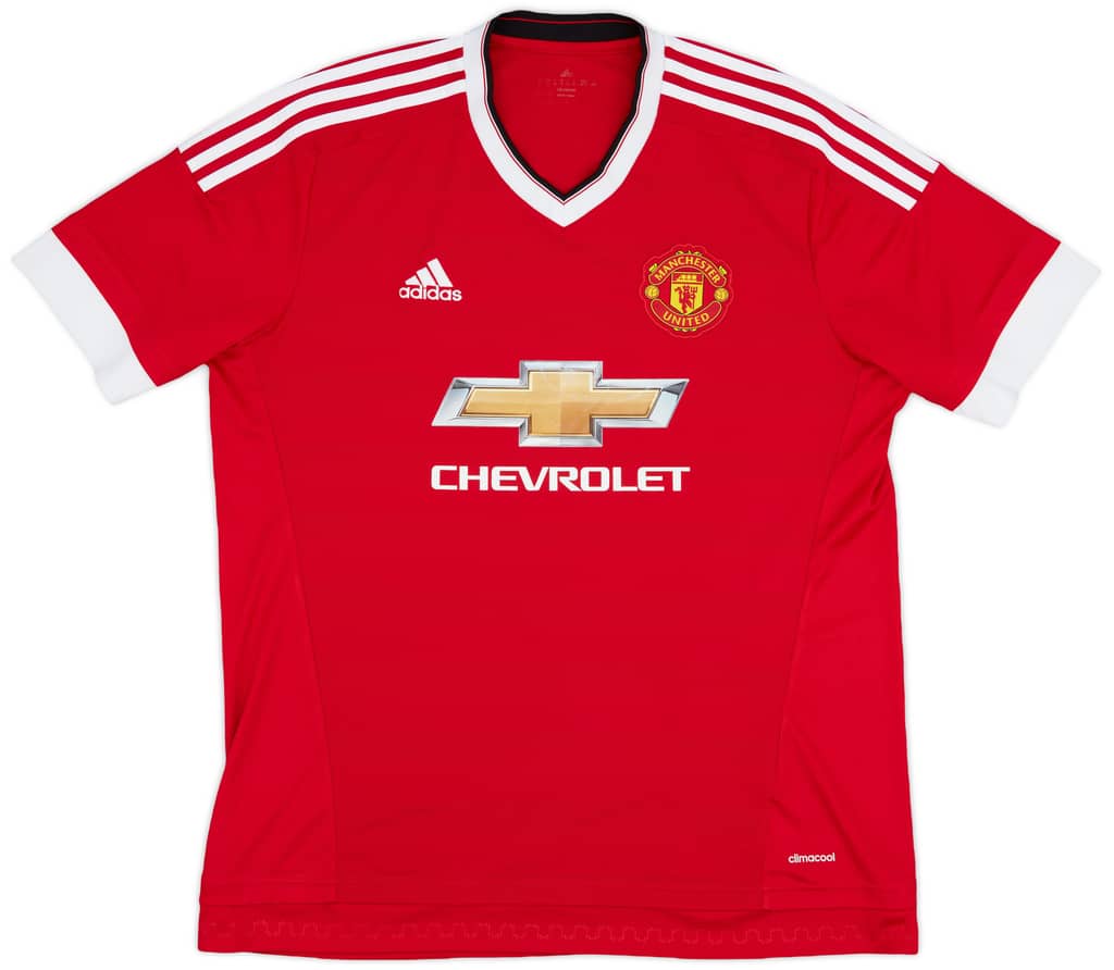 2015-16 Manchester United Home Shirt Rooney #10 - 6/10 - (XL)