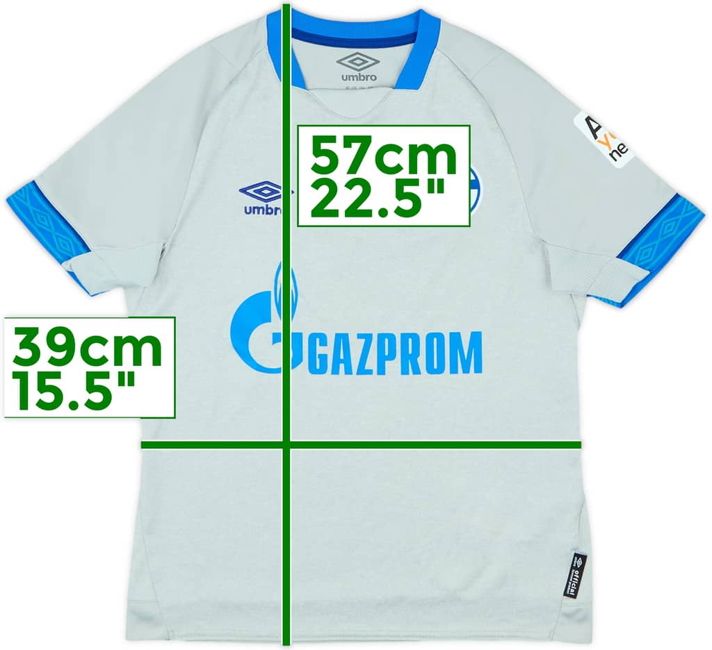 2018-19 Schalke Away Shirt - 9/10 - (M.Boys)