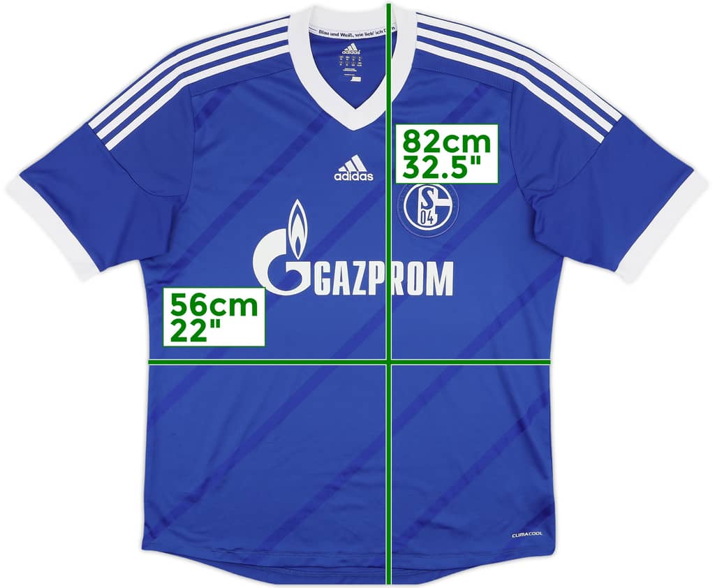 2012-14 Schalke Home Shirt - 9/10 - (XL)