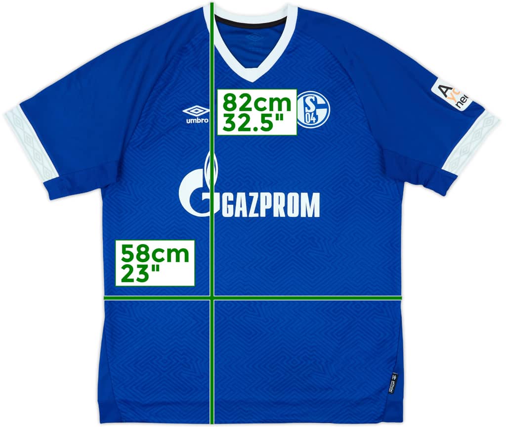 2018-19 Schalke Home Shirt - 9/10 - (XXL)