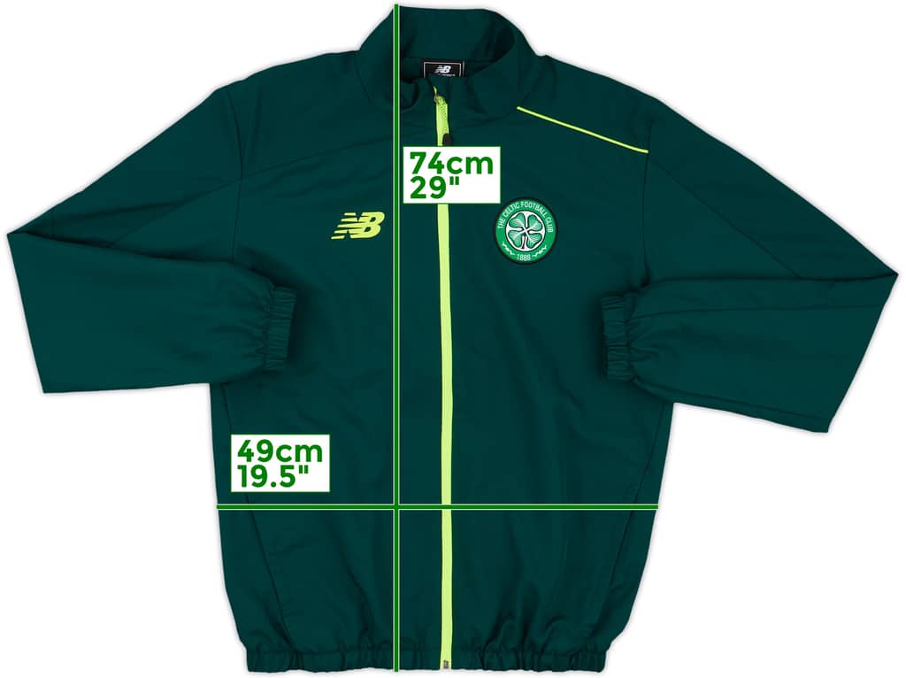2015-16 Celtic New Balance Track Jacket - 10/10 - (S)