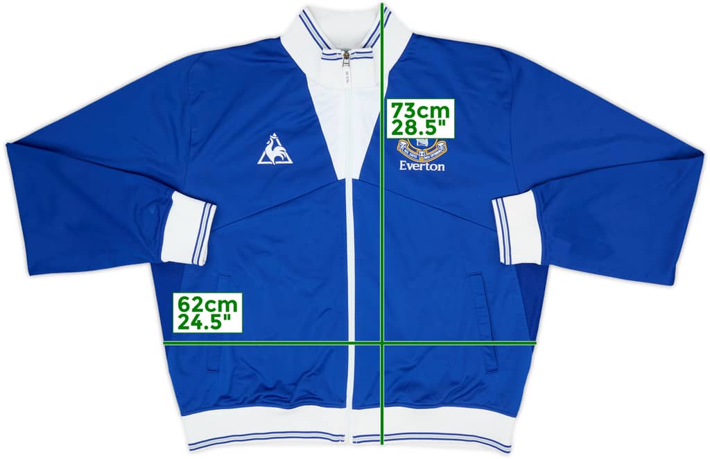 2009-10 Everton Le Coq Sportif Track Jacket - 8/10 - (XXL)