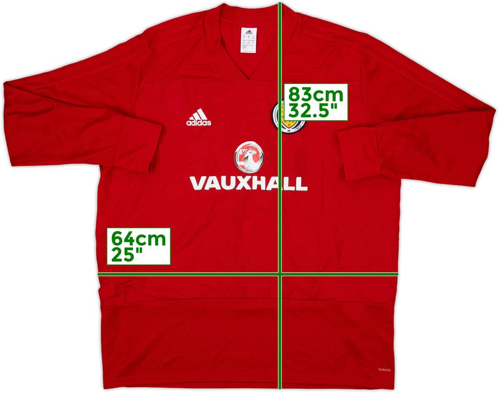 2018-19 Scotland adidas Training Top - 8/10 - (XXL)