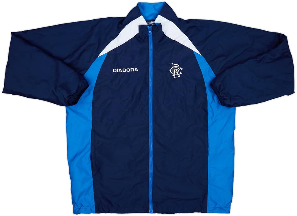 2003-04 Rangers Diadora Track Jacket - 8/10 - (L)