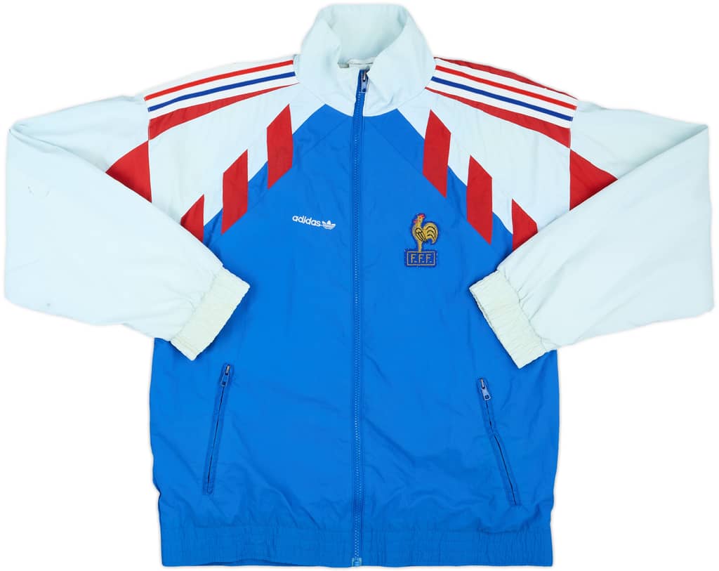 1990-92 France adidas Track Jacket - 6/10 - (S/M)