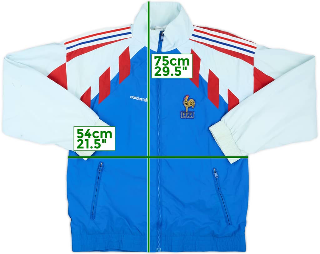 1990-92 France adidas Track Jacket - 6/10 - (S/M)
