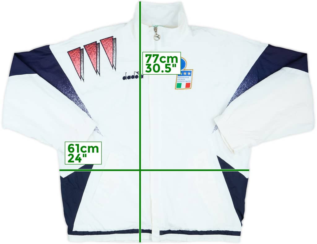 1992 Italy Diadora Track Jacket - 8/10 - (L)