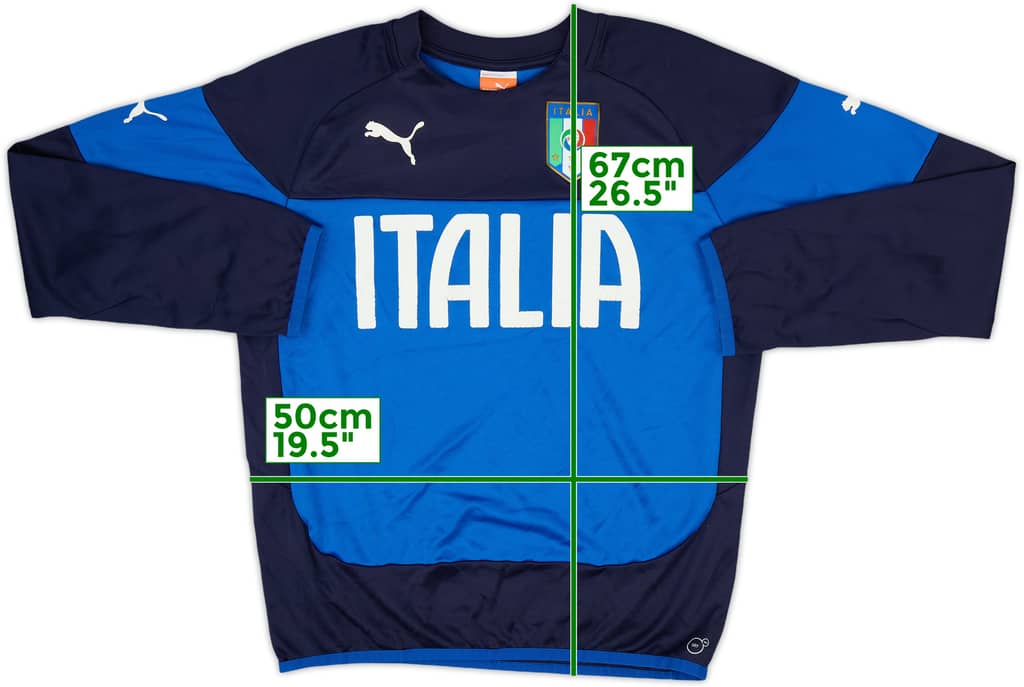 2014-15 Italy Puma Sweat Top - 6/10 - (S)