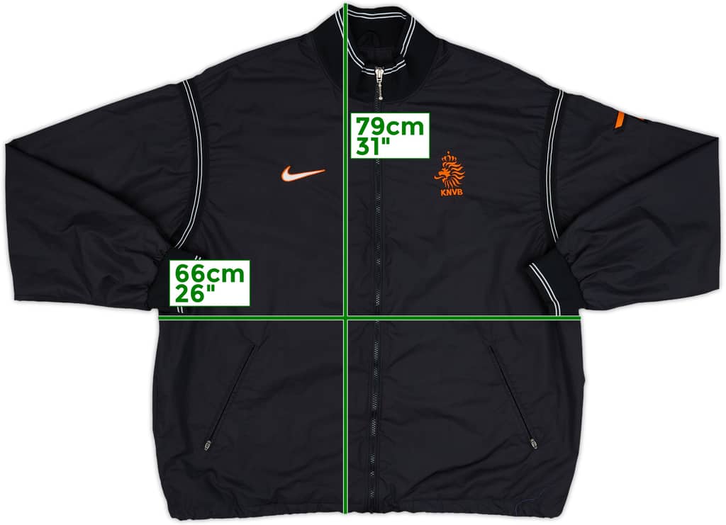 1999-00 Netherlands Nike Track Jacket - 9/10 - (L)