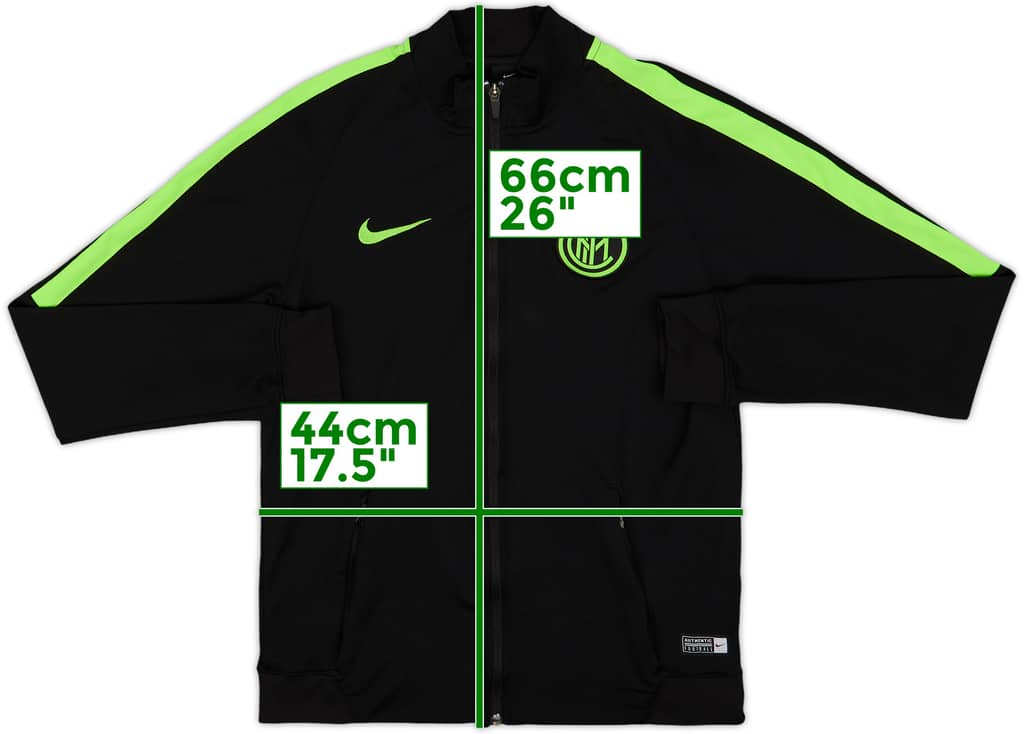2015-16 Inter Milan Nike Track Jacket - 8/10 - (M)