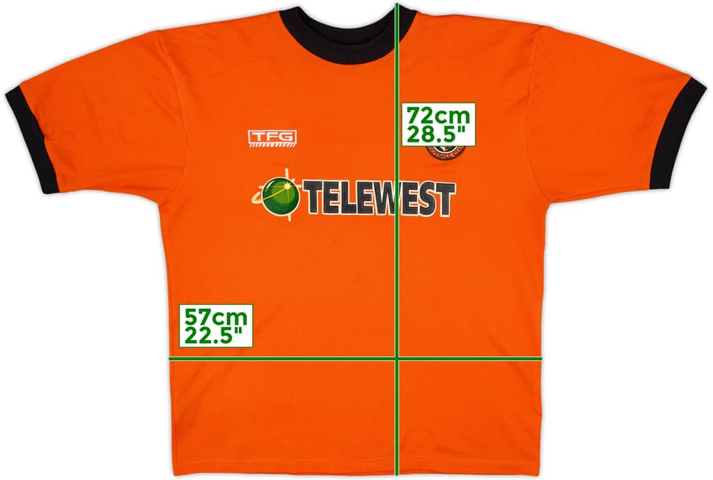 2000-01 Dundee United Home Shirt - 8/10 - (L)