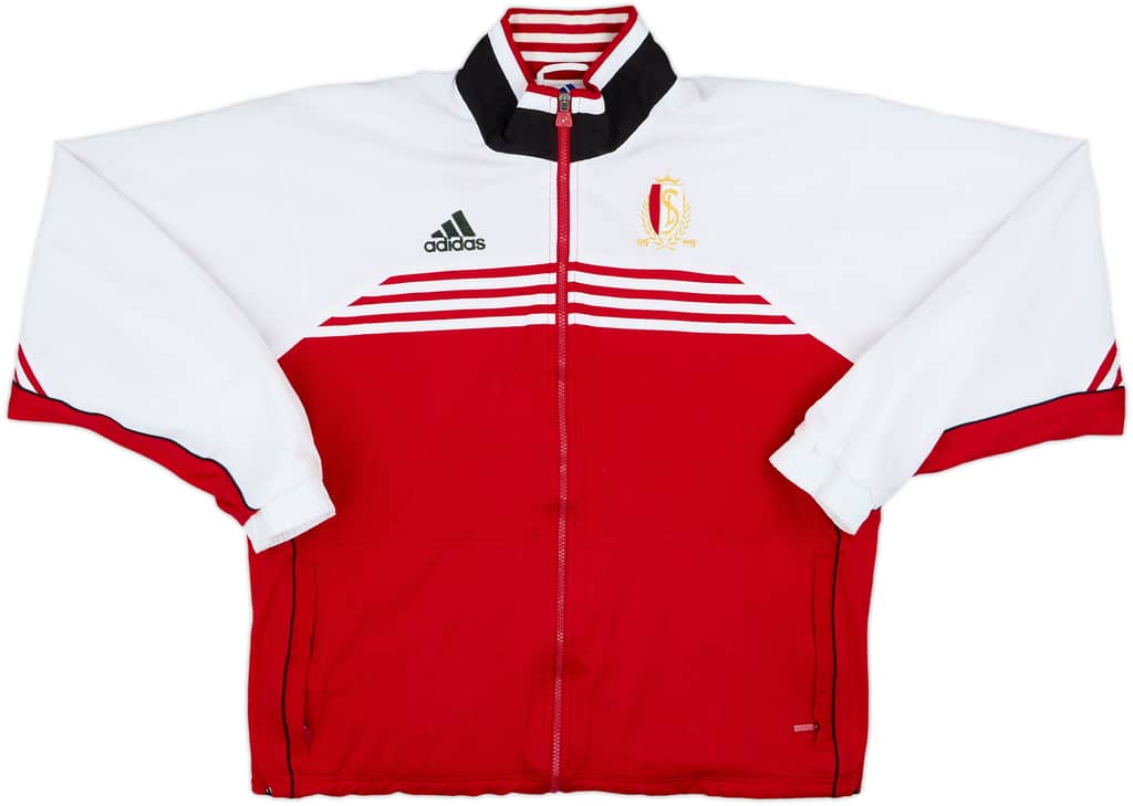 2000-01 Standard Liege adidas Chaqueta de chándal - 7/10 - (M)