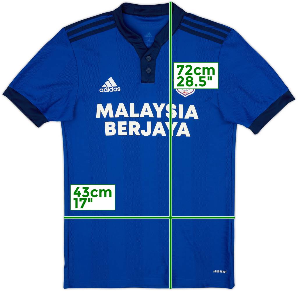 2021-22 Cardiff Home Shirt - 6/10 - (S)