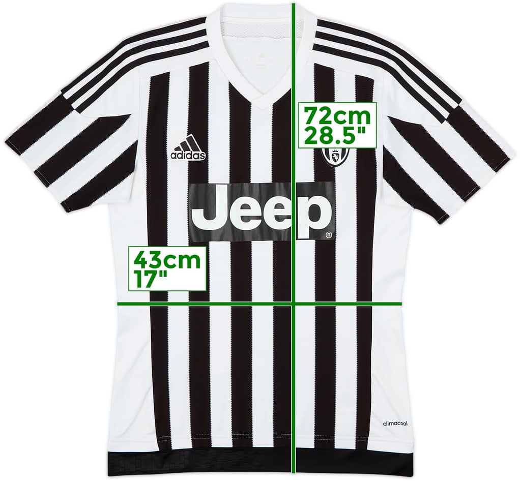 2015-16 Juventus Camiseta Local - 8/10 - (S)